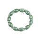 (Energy Collection) High-End Women's Classic Luxury Jadeite String Bangle Bracelet Embodies Good Fortune Made in China