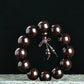 (Energy Collection) Men's Fashion Beaded Bracelets Chinese Culture Religious Style Wood Jewelry Made in China