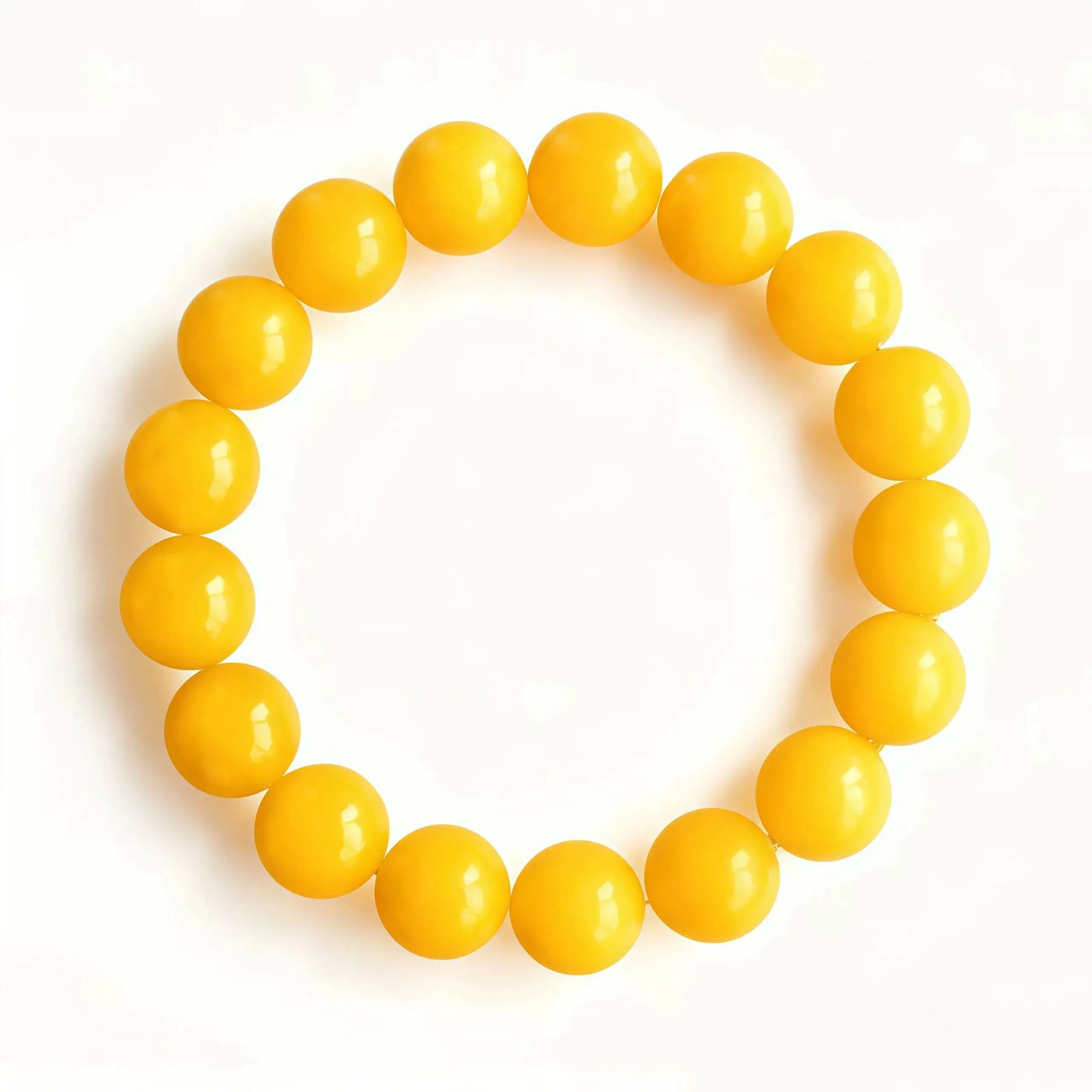 (Energy Collection) Top 925 Silver Natural Amber Beaded Luxury Bracelet with Gemstone for Inner Balance Energy