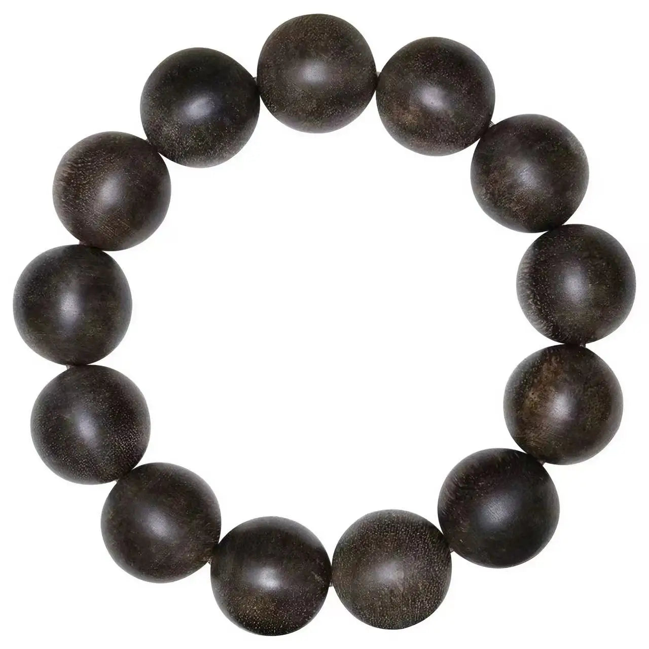 (Energy Collection) Luxury Classic Beads Bracelet Wild-Sourced Old Material Agarwood Healing Power Jewelry China