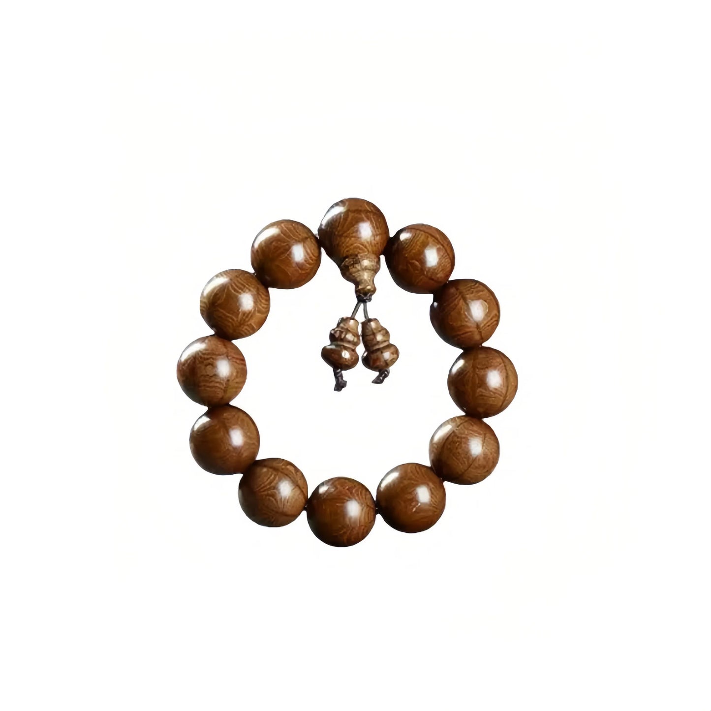 (Energy Collection) Men's Fashion Beaded Bracelets Chinese Culture Religious Style Wood Jewelry Made in China