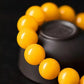 (Energy Collection) Genuine 925 Silver Beaded Luxury Bracelet Warm Healing Energy Gemstone for Balance and Vitality