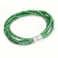 (Energy Collection) High Quality 925 Silver Beaded Jade Bracelet-Custom Energy Infusion Available Luxury Authentic Healing Jewelry for Women