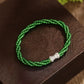(Energy Collection) High Quality 925 Silver Beaded Jade Bracelet-Custom Energy Infusion Available Luxury Authentic Healing Jewelry for Women