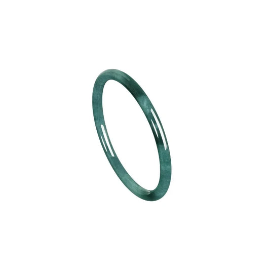 (Energy Collection) Authentic High Energy Jadeite Bangle Ladies' Dignity and Elegance Symbol Fine Ice-Type Jade