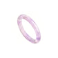 (Energy Collection) Luxury Silver Bangle with Amethyst Crystal Natural Premium Crystal Energized & Blessed Unisex