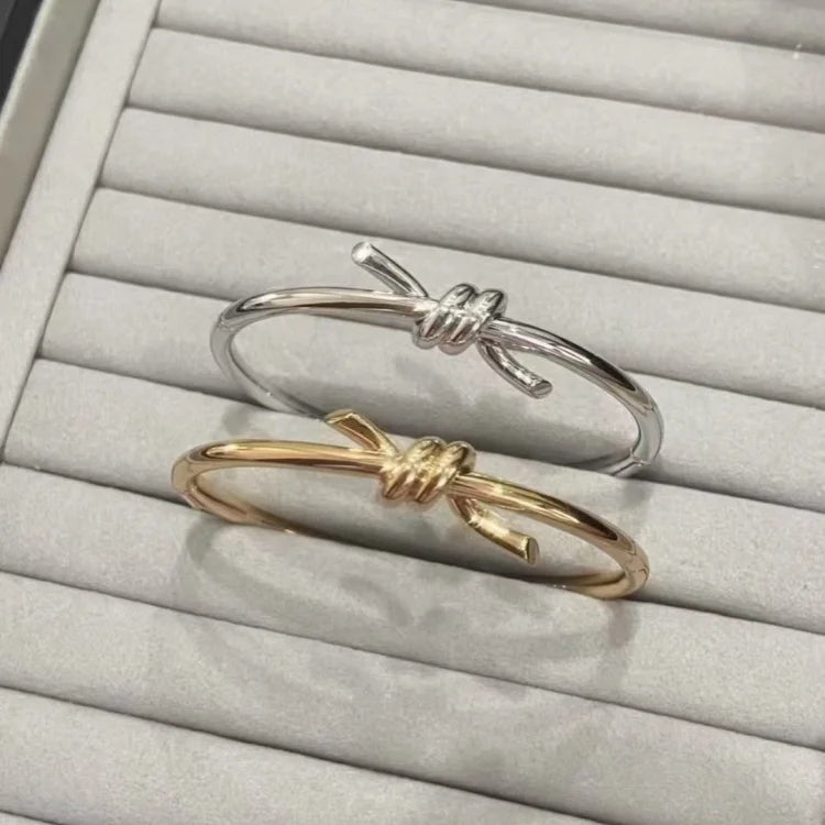 18K Gold Diamond Bangles Unisex