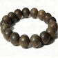 (Energy Collection) Authentic Agarwood Beaded Bracelet Classic Style Natural Aged Wood High Energy Collection-Grade Jewelry China
