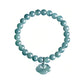 Energy Cllection) Top Grade Luxury Beaded Jade Bracelet Made in China Real Jade No Precious Metals Auspicious Bangles